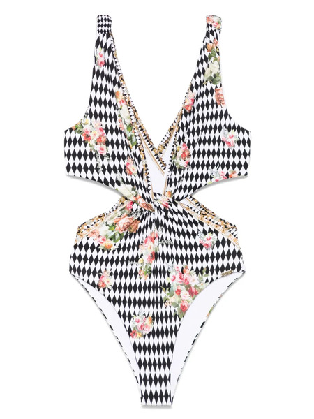  Camilla Rococo Glow Twist Swimsuit - Black 