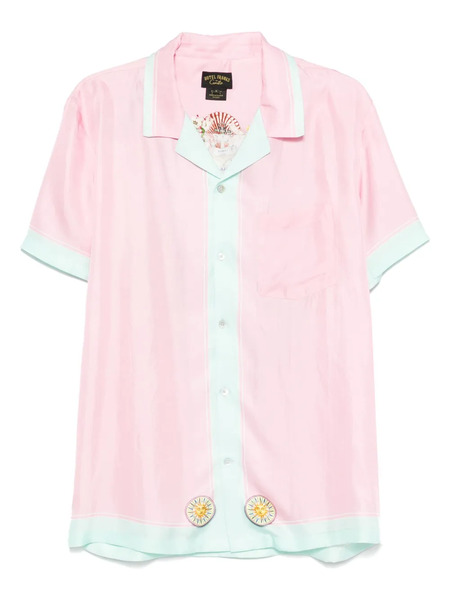  Camilla Silk Shirt - Pink 