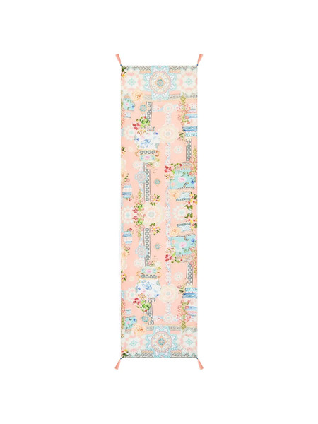 Camilla Tassel-detail Scarf - Pink 