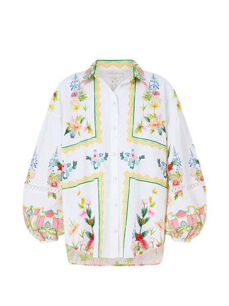  Camilla The Call Of Catalonia Blouse - White 