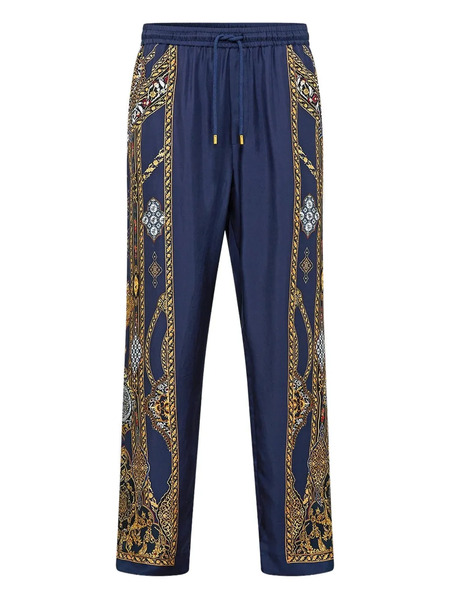  Camilla The Imperial Gate Wide-leg Trousers - Blue 