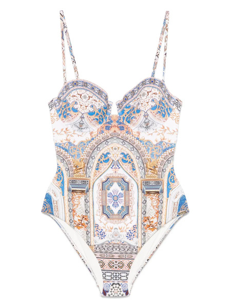  Camilla Underwire-cup Swimsuit - White 