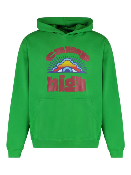  Camp High Risingeye-graphic Hoodie - Green 