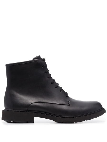  Camper Ankle Lace-up Fastening Boots - Black 