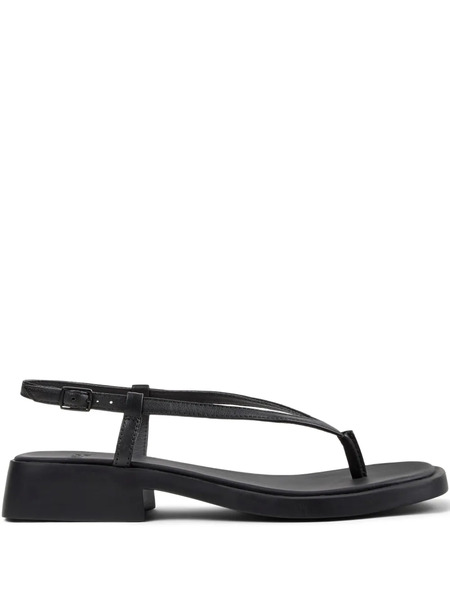  Camper Dana Buckle-fastening Sandals - Black 