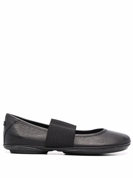  Camper Flat Slip-on Ballerina Shoes - Black 