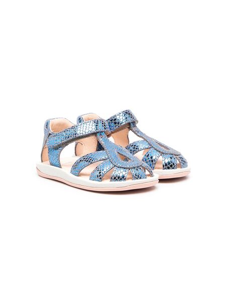  Camper Kids Bicho Caged-strap Sandals - Blue 