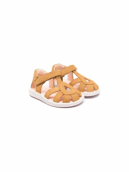  Camper Kids Bicho Caged-strap Sandals - Brown 