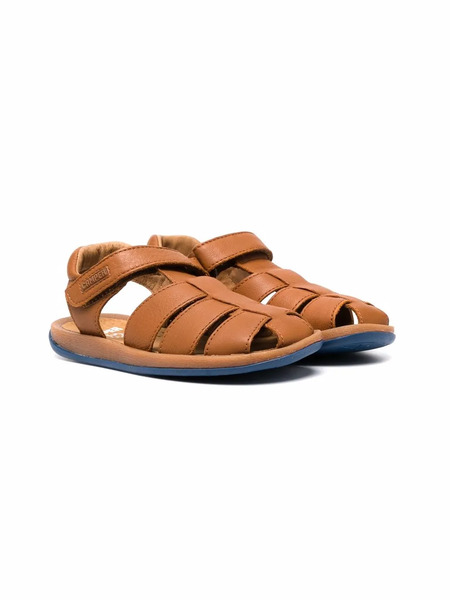  Camper Kids Bicho Leather Sandals - Brown 