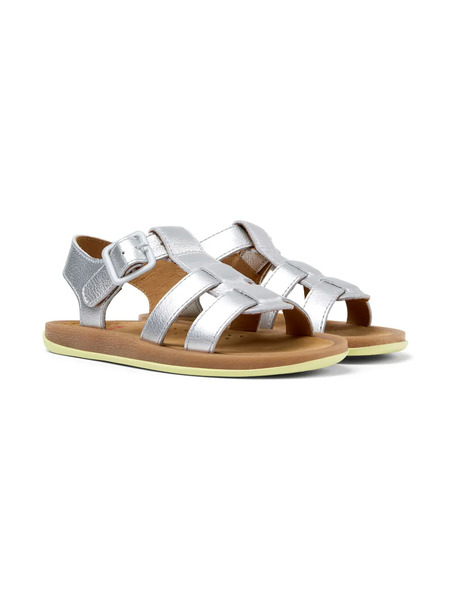  Camper Kids Bicho Sandals - Silver 