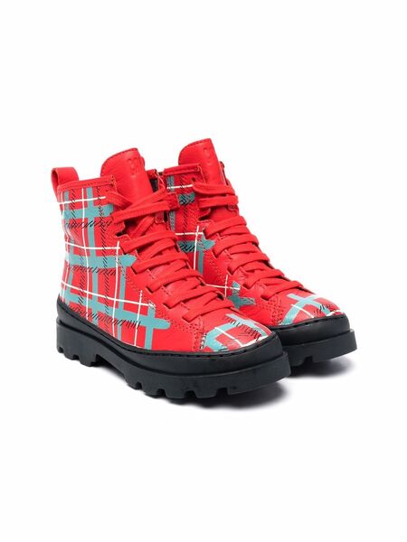  Camper Kids Brutus Boots - Red 