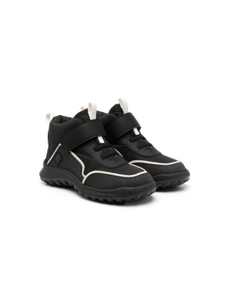  Camper Kids Circular High-top Sneakers - Black 