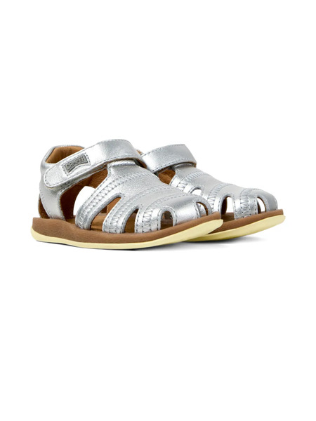  Camper Kids Cut-out Bicho Sandals - Grey 