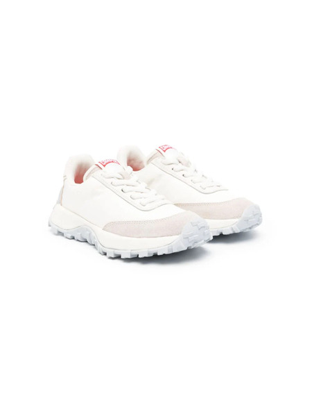  Camper Kids Drift Trail Logo-patch Panelled Sneakers - White 