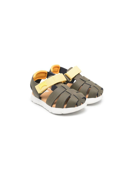  Camper Kids Orgua Leather Sandals - Green 