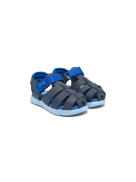  Camper Kids Oruga Leather Sandals - Blue 