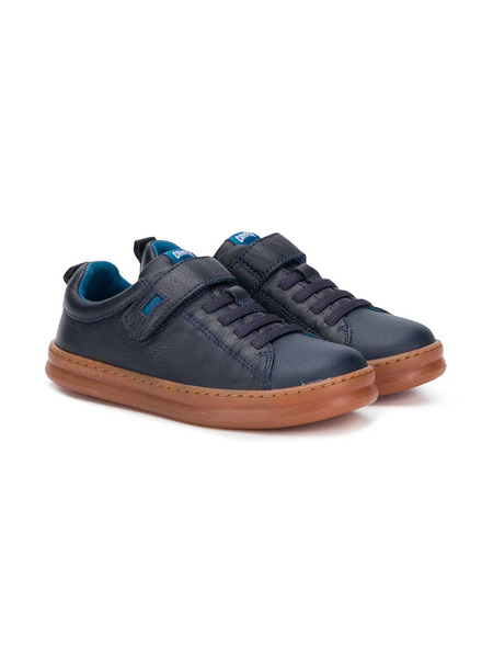  Camper Kids Peu Cami Leather Sneakers - Blue 