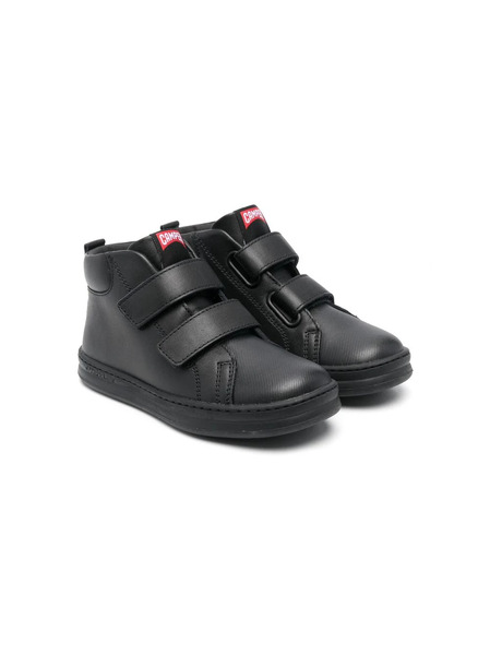  Camper Kids Runner Four Touch-strap Sneakers - Black 