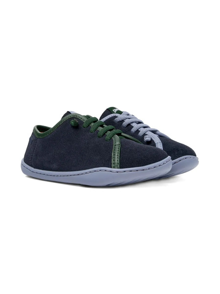  Camper Kids Suede Lace-up Sneakers - Blue 