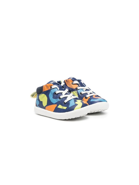  Camper Kids Twins Abstract-print Sneakers - Blue 