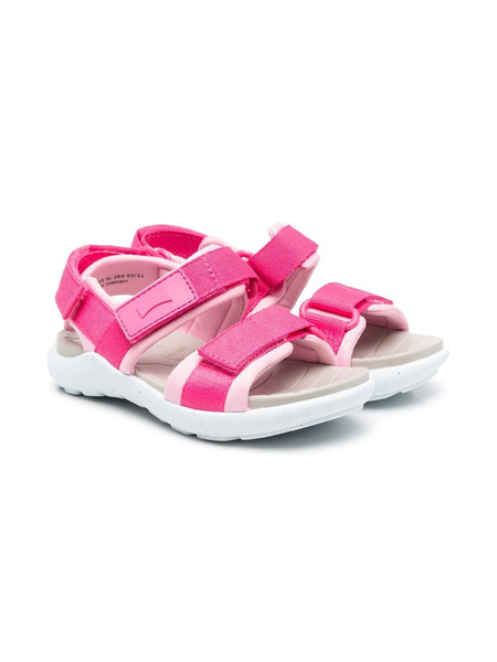  Camper Kids Wous Touch Strap Sandals - Pink 