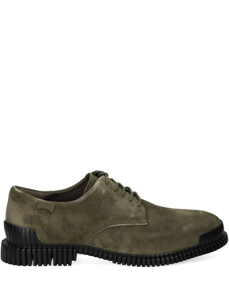  Camper Lace-up Suede Shoes - Green 