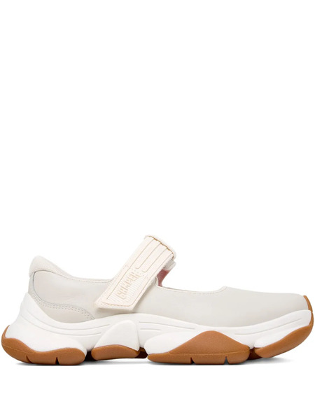  Camper Leather Strap Sneakers - White 