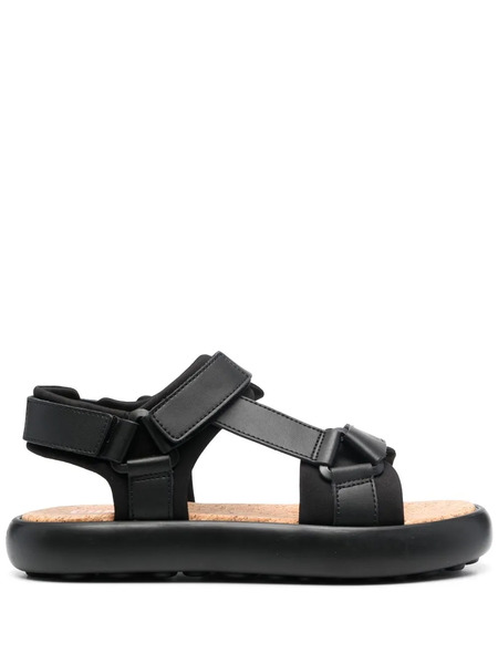  Camper Pelotas Flota Leather Sandals - Black 