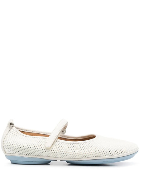  Camper Right Nina Perforated Ballerinas - Neutrals 