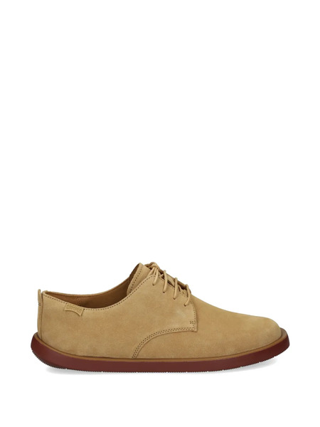  Camper Suede Leather Derby Shoes - Neutrals 