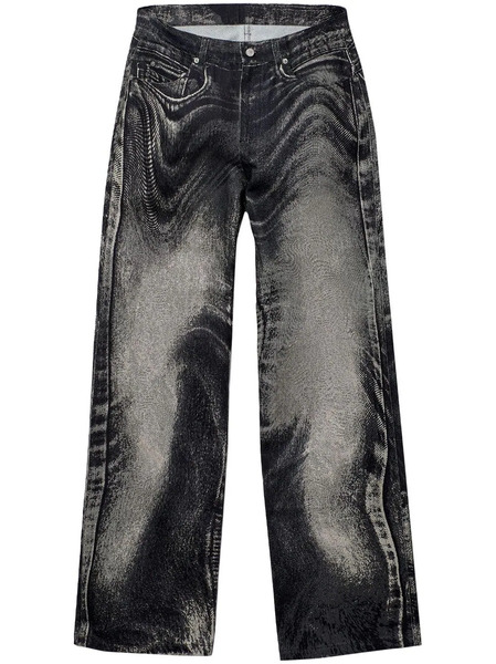  Camperlab Abstract-pattern Jeans - Grey 