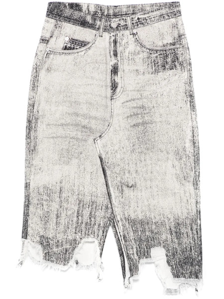  Camperlab Denim Midi Skirt - Grey 