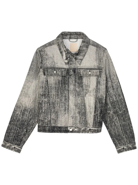  Camperlab Distressed Denim Jacket - Black 