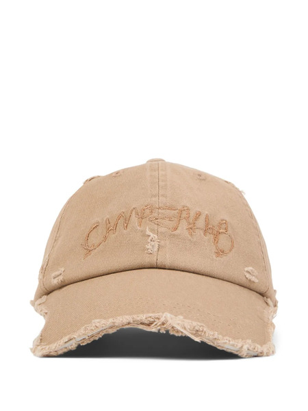  Camperlab Distressed-effect Baseball Cap - Neutrals 