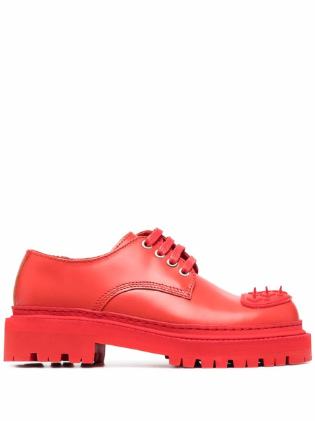  Camperlab Eki Lace-up Leather Shoes - Red 