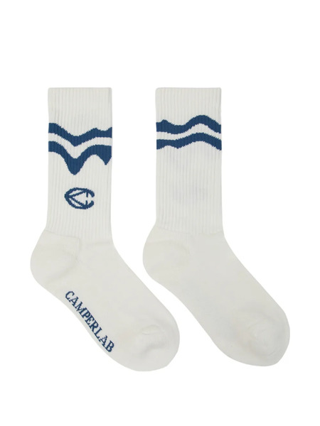  Camperlab Logo-embroidered Socks - White 
