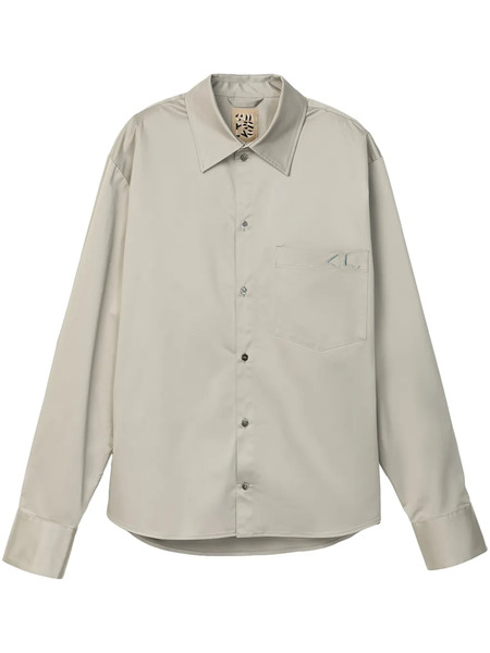 Camperlab Logo-print Shirt - Grey 
