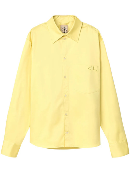  Camperlab Logo-print Shirt - Yellow 
