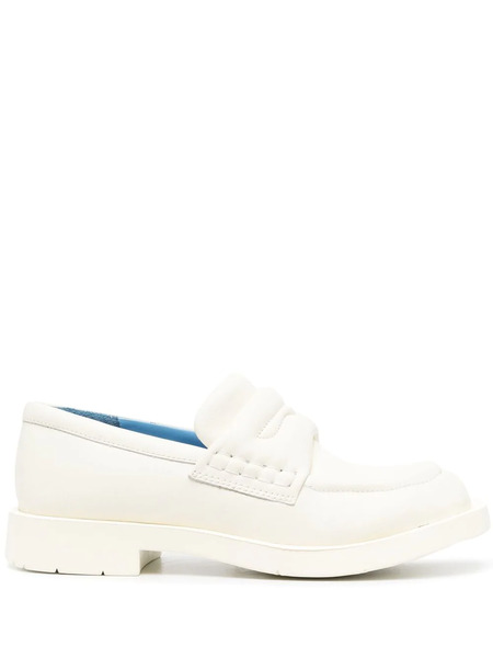  Camperlab Padded Leather Loafers - White 