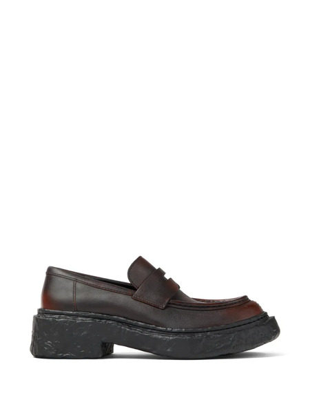  Camperlab Smooth Leather Vamonos Loafers - Brown 