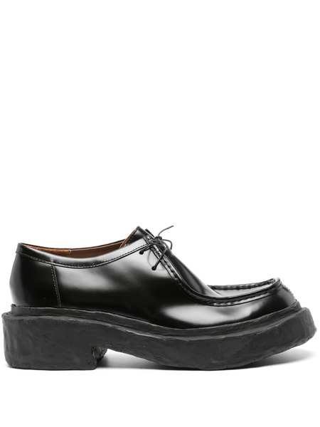  Camperlab Vamonos Leather Derby Shoes - Black 