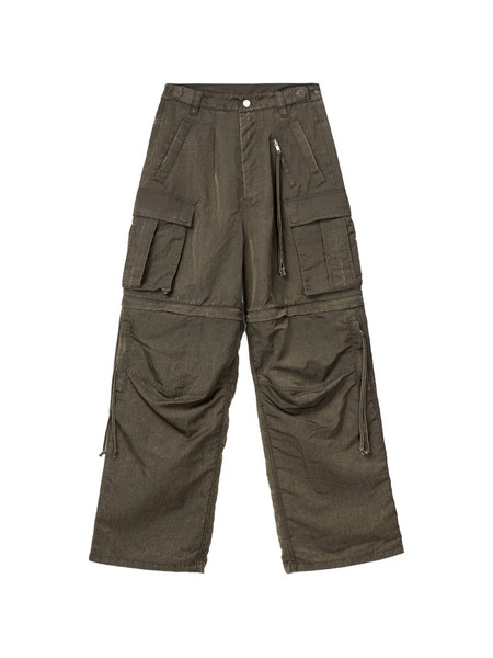  Camperlab Zip Cargo Trousers - Green 