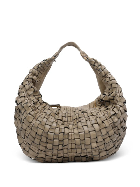  Campomaggi Marisa Woven Zip-fastening Tote Bag - Neutrals 