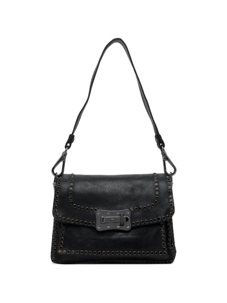  Campomaggi Small Agnese Crossbody Bag - Black 