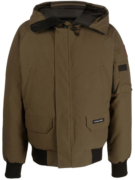  Canada Goose Chilliwack Hooded Bomber Jacket - Green 