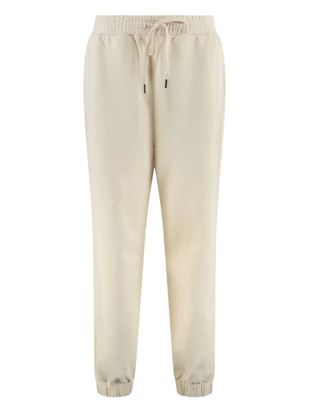  Canada Goose Cotton Drawstring Sweatpants - White 
