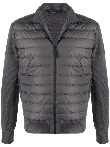  Canada Goose High-neck Padded Jacket - Grey 