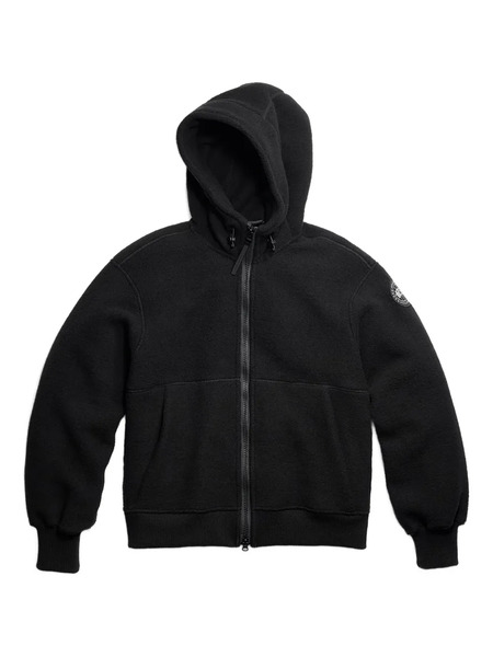  Canada Goose Hooded Zip Jacket - Black 