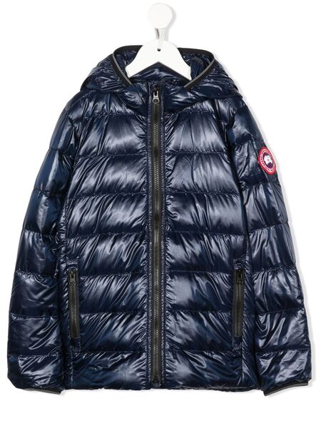  Canada Goose Kids Crofton Padded Jacket - Blue 
