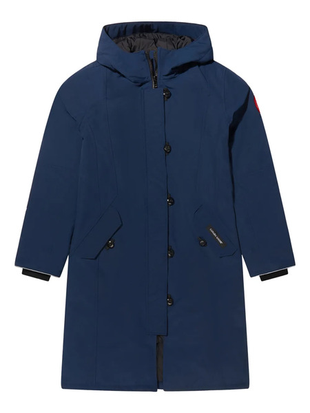 Canada Goose Kids Hooded Padded Coat - Blue 